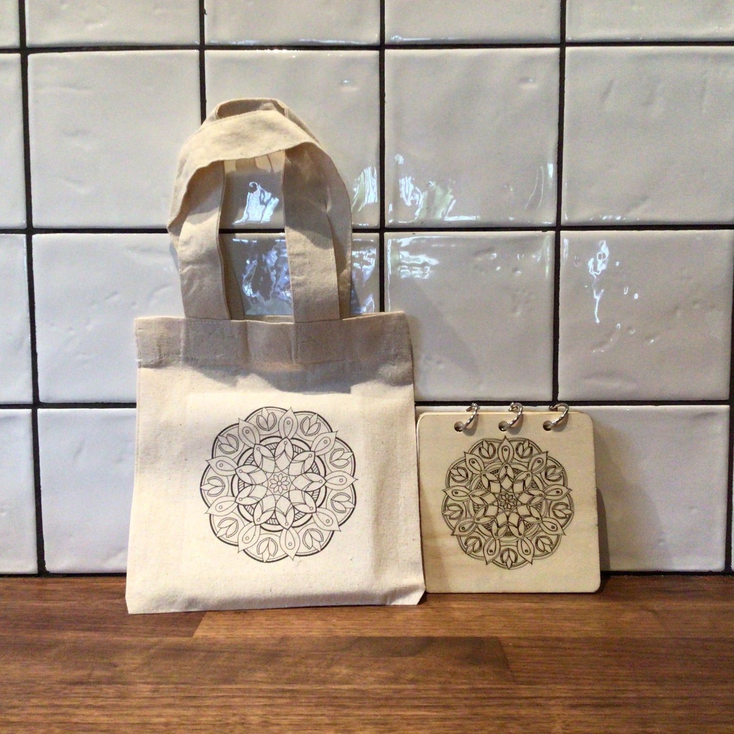 Mini schetboek- mandala