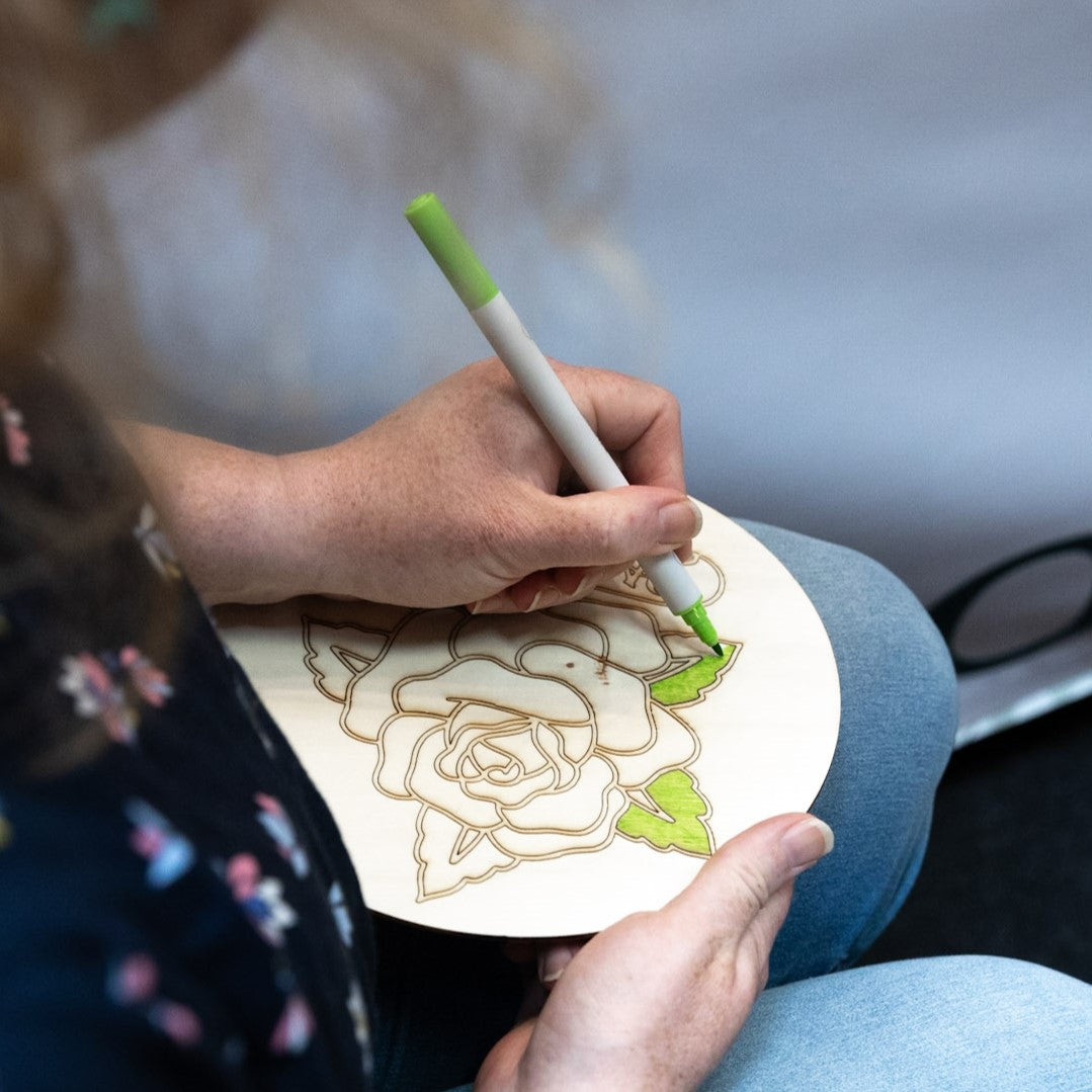 Zondag-Workshop-kreadoe-houten bordjes